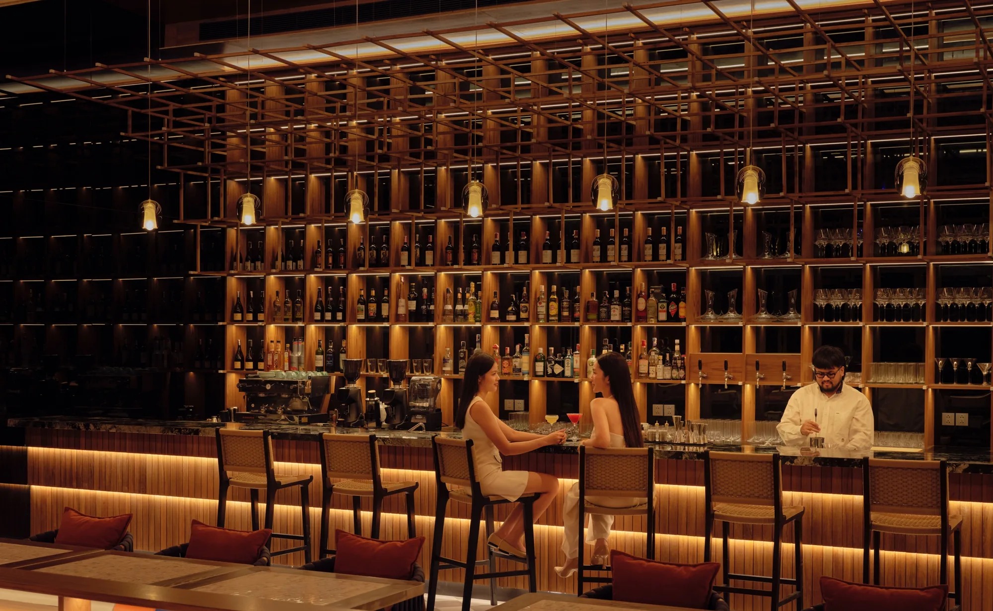 Stilvolles und entspanntes Lounge-Ambiente